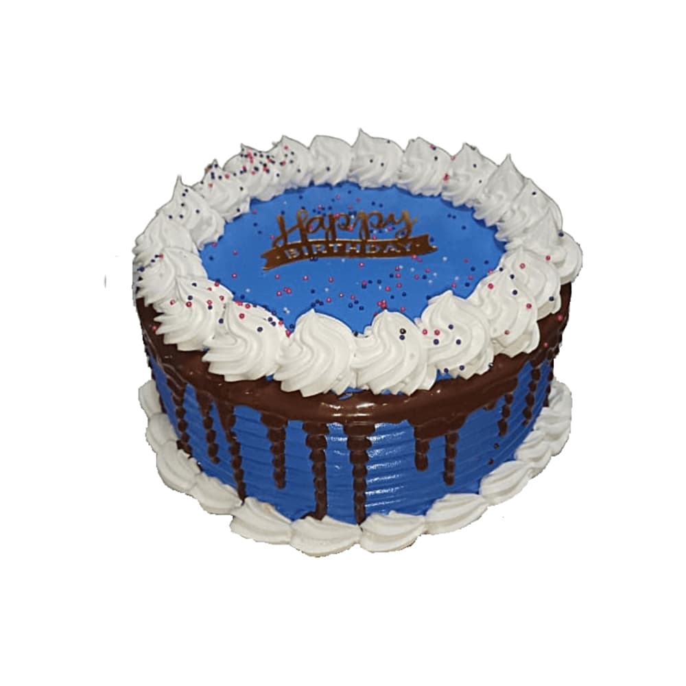 Cake de merengue chocolate azul Yanelis Cake (6 comensales) - Imagen 1