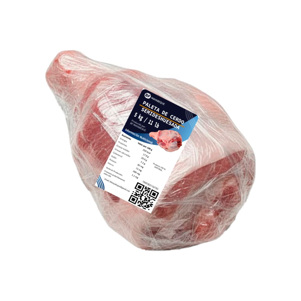 Paleta de cerdo BF Mayabeque (5 kg / 11 lb) - Imagen 1