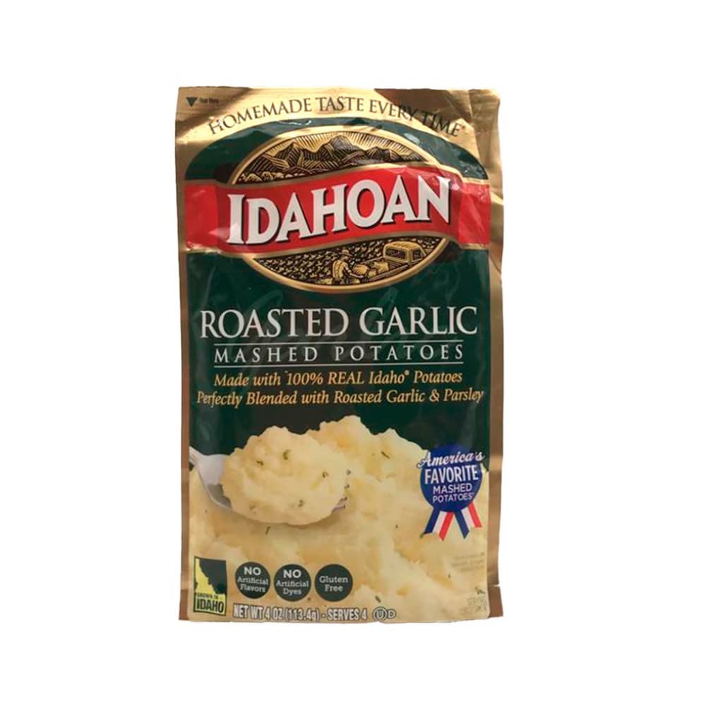Puré de papas con ajo asado y perejil Idahoan (113.4 g / 4 oz) - Miniatura 3