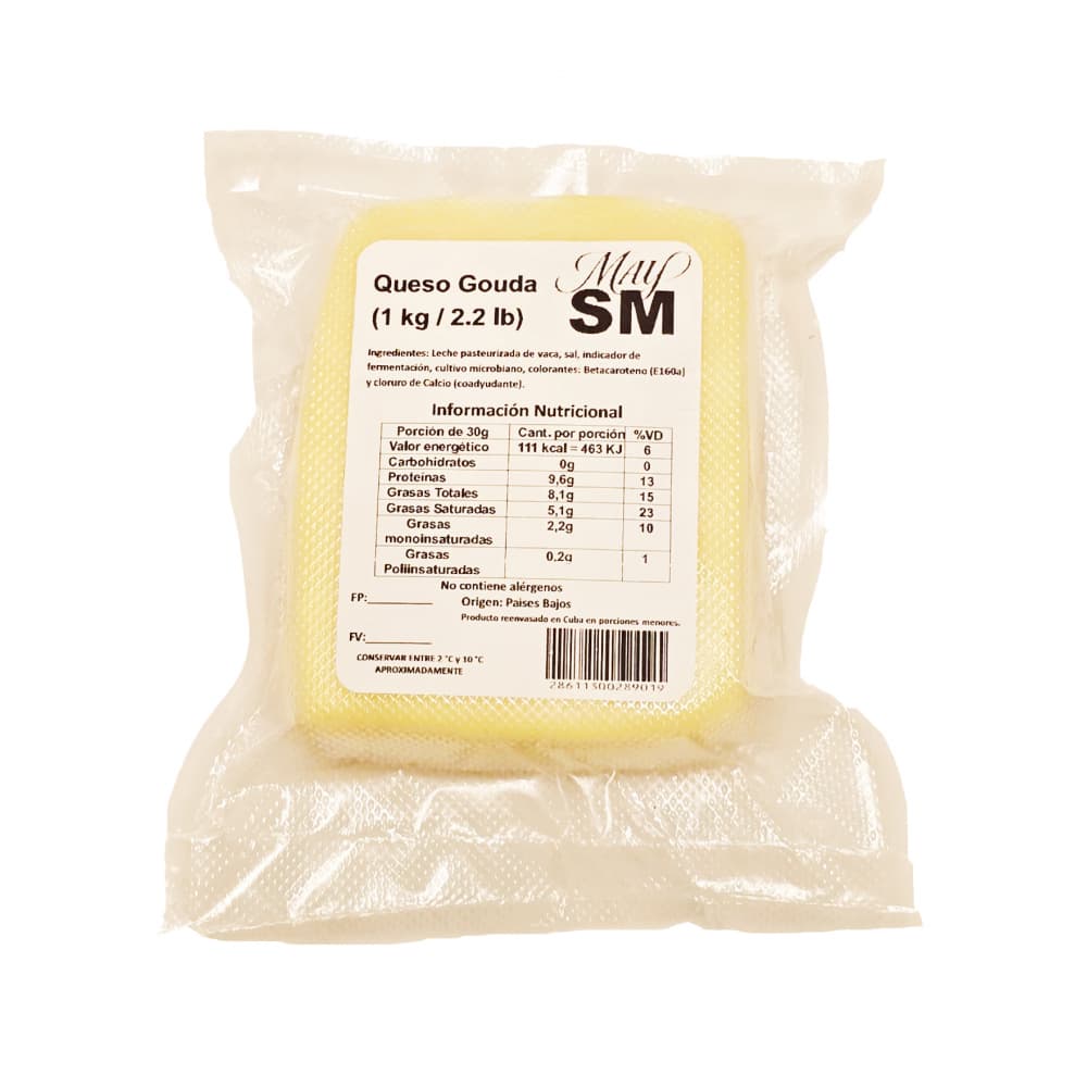 Queso gouda May SM (1 kg / 2.2 lb) - Miniatura 3