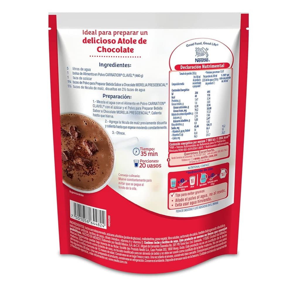 Leche en polvo Nestlé Carnation (460 g / 1.01 lb) - Miniatura 2