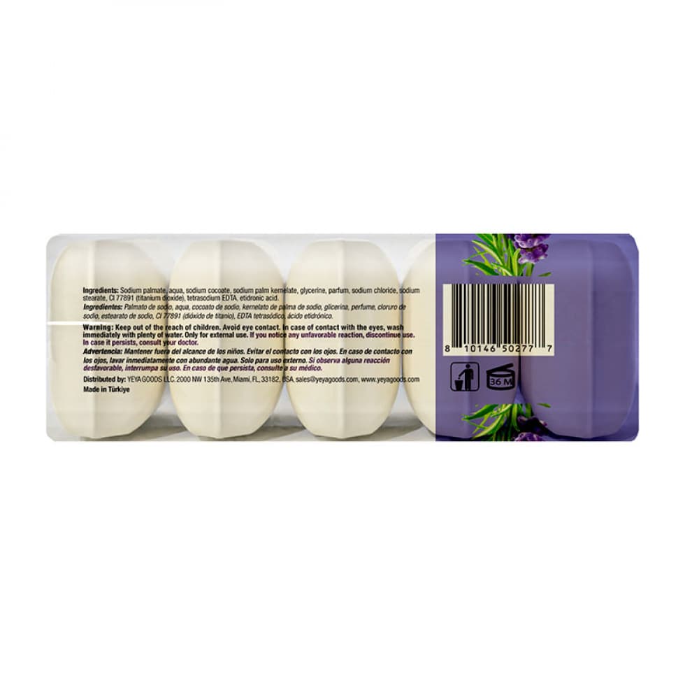 Jabón de tocador de lavanda Yeya (2 x 300 g / 10.58 oz) - Miniatura 3