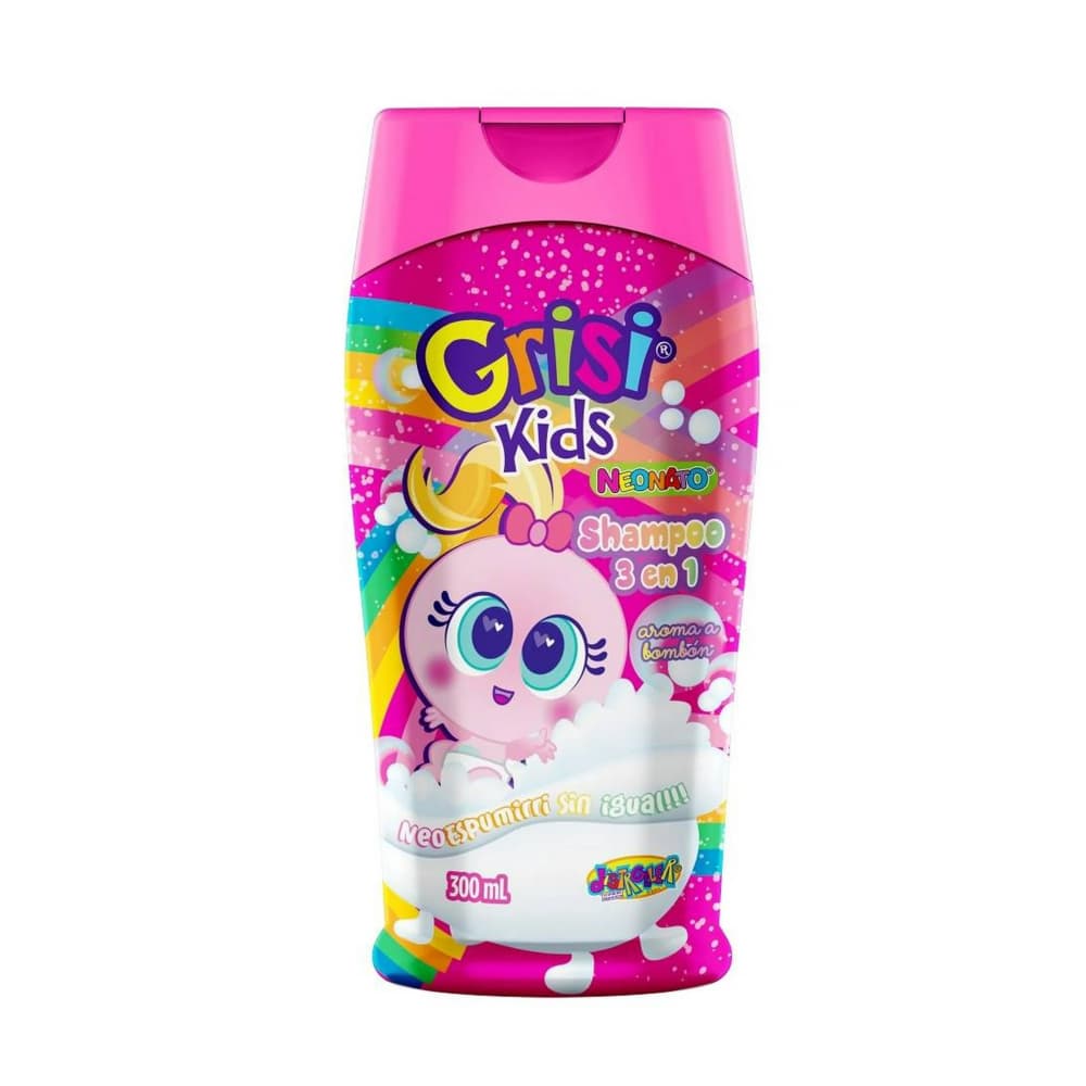 Champú infantil 3 en 1 Neonatos Grisi Kids (300 ml) - Imagen 1