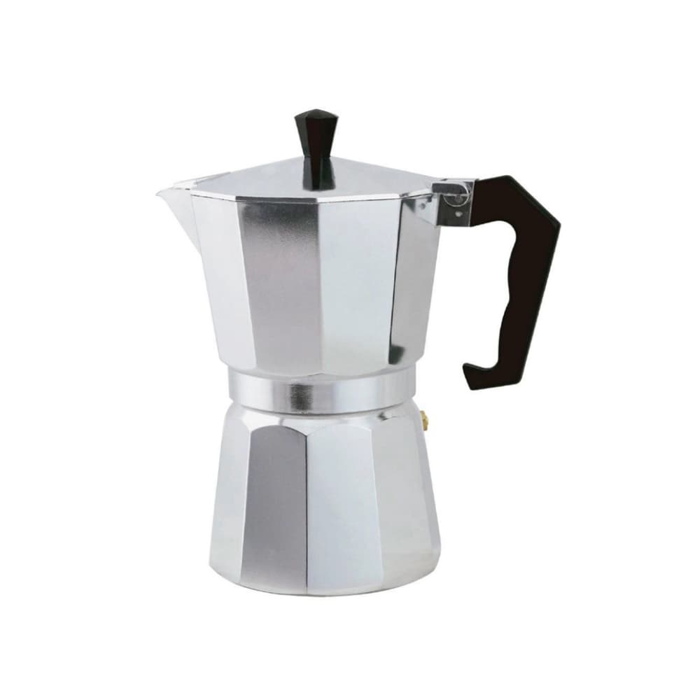 Cafetera italiana de aluminio y mango de plástico de 3 tazas ElectoCuba - Imagen 1