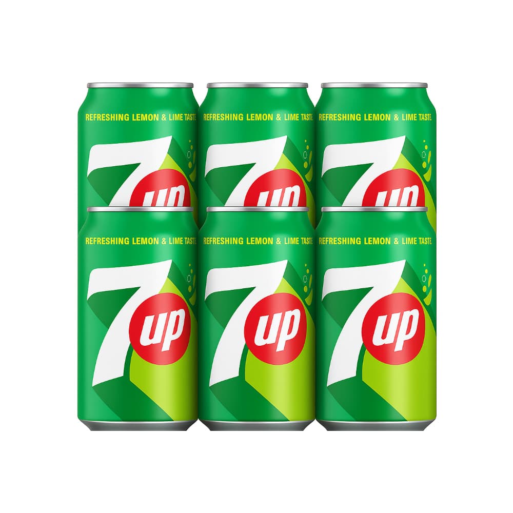 Refresco gaseado de limón 7UP (6 x 300 ml) - Imagen 1