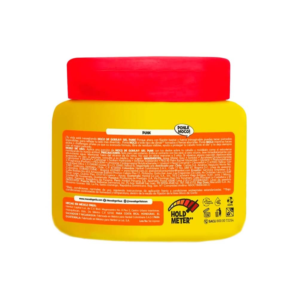 Gel para el cabello punk fijación bestial Moco de Gorila (270 g / 9.5 oz) - Miniatura 2