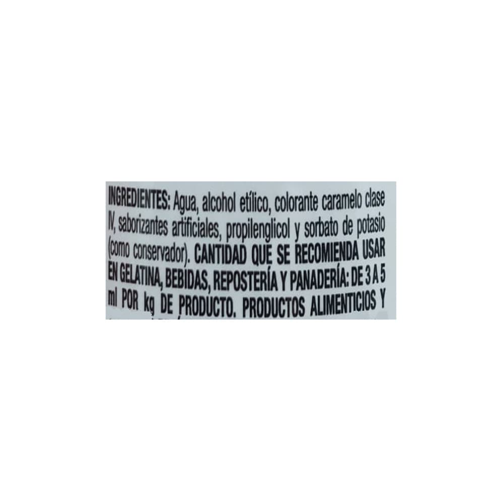 Saborizante artificial de vainilla D'Gari (240 ml / 8.1 oz) - Miniatura 3