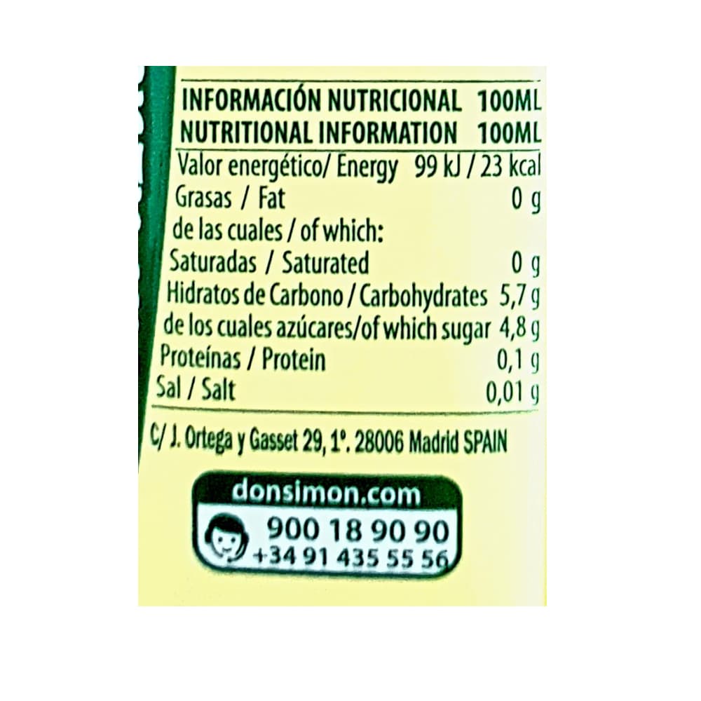 Jugo de manzana Don Simon (6 x 200 ml) - Miniatura 4