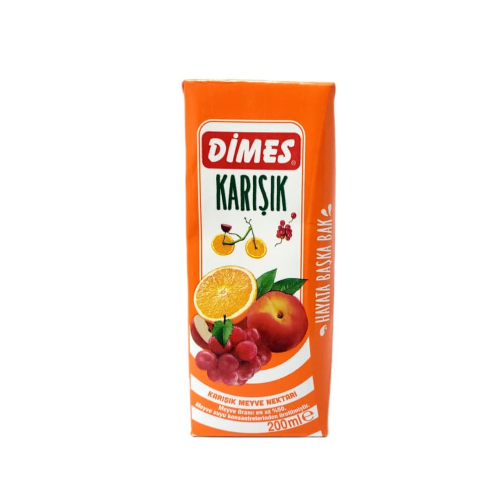 Jugo sabor frutas mixtas Dimes (200 ml) - Imagen 1