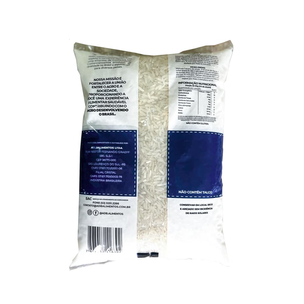 Arroz largo ADB Premium (4 x 1 kg / 2.2 lb) - Miniatura 2