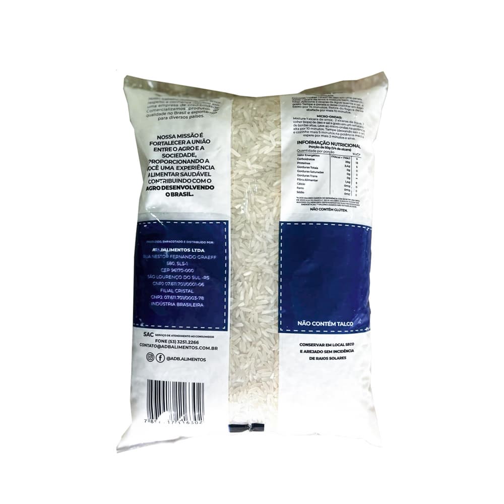 Arroz largo ADB Premium (6 x 1 kg / 2.2 lb) - Miniatura 2