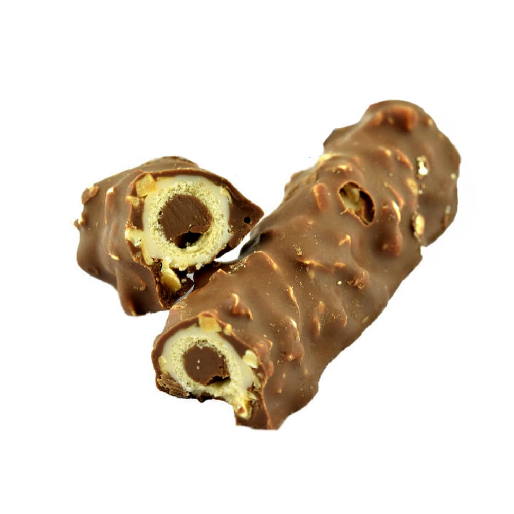 Barquillo con relleno sabor avellana y cubierta sabor chocolate y cacahuetes Muibon (40 g / 1.41 oz) - Miniatura 2