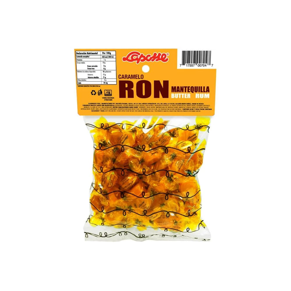 Caramelo ron mantequilla Laposse (200 g / 7 oz) - Miniatura 2