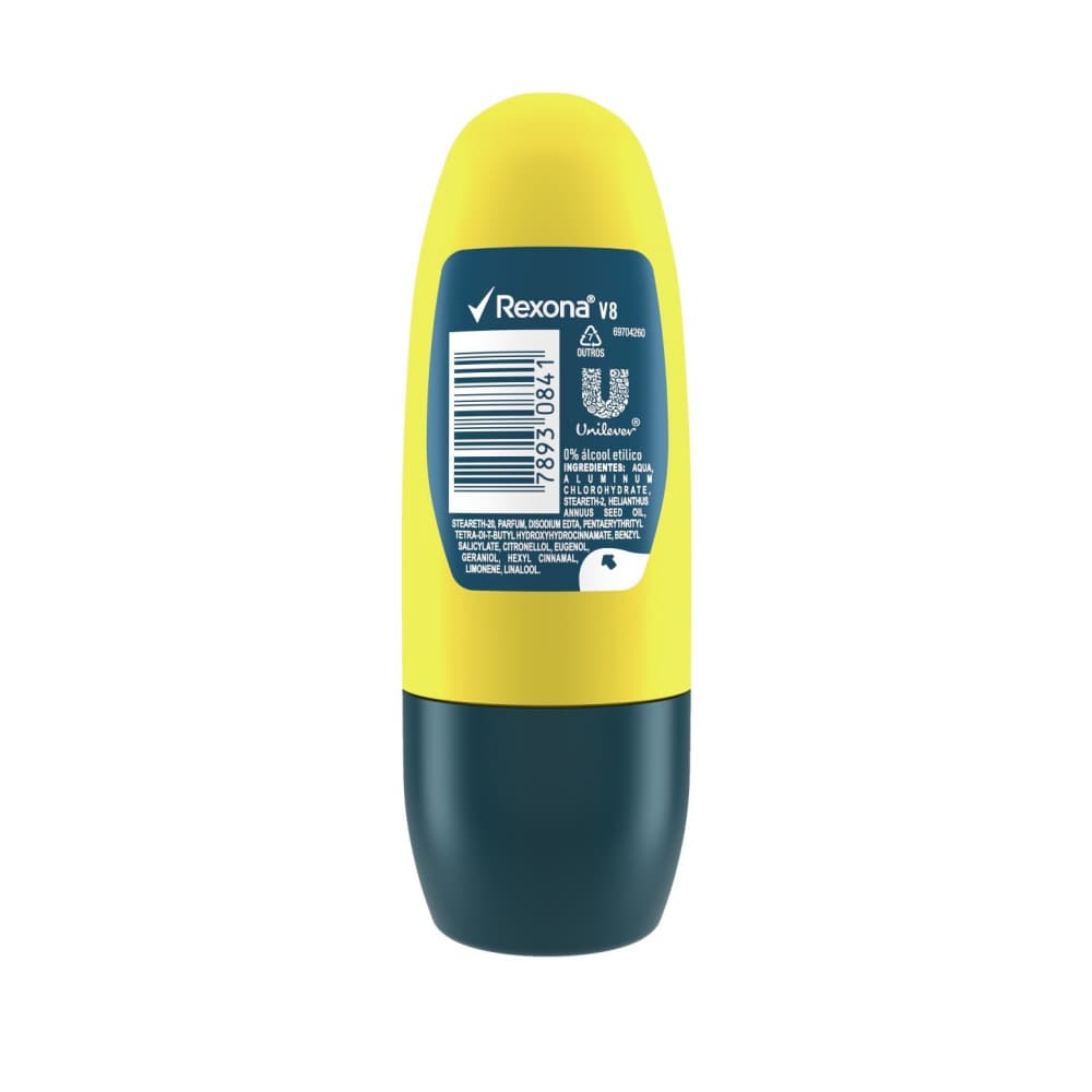 Desodorante antitranspirante Roll On V8 Rexona (30 ml) - Miniatura 2