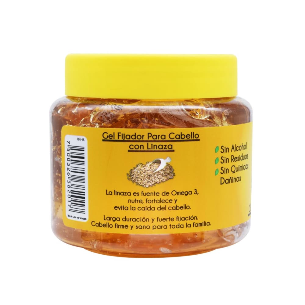 Gel fijador para cabello con linaza Árbol Verde (250 g / 8.8 oz) - Miniatura 2