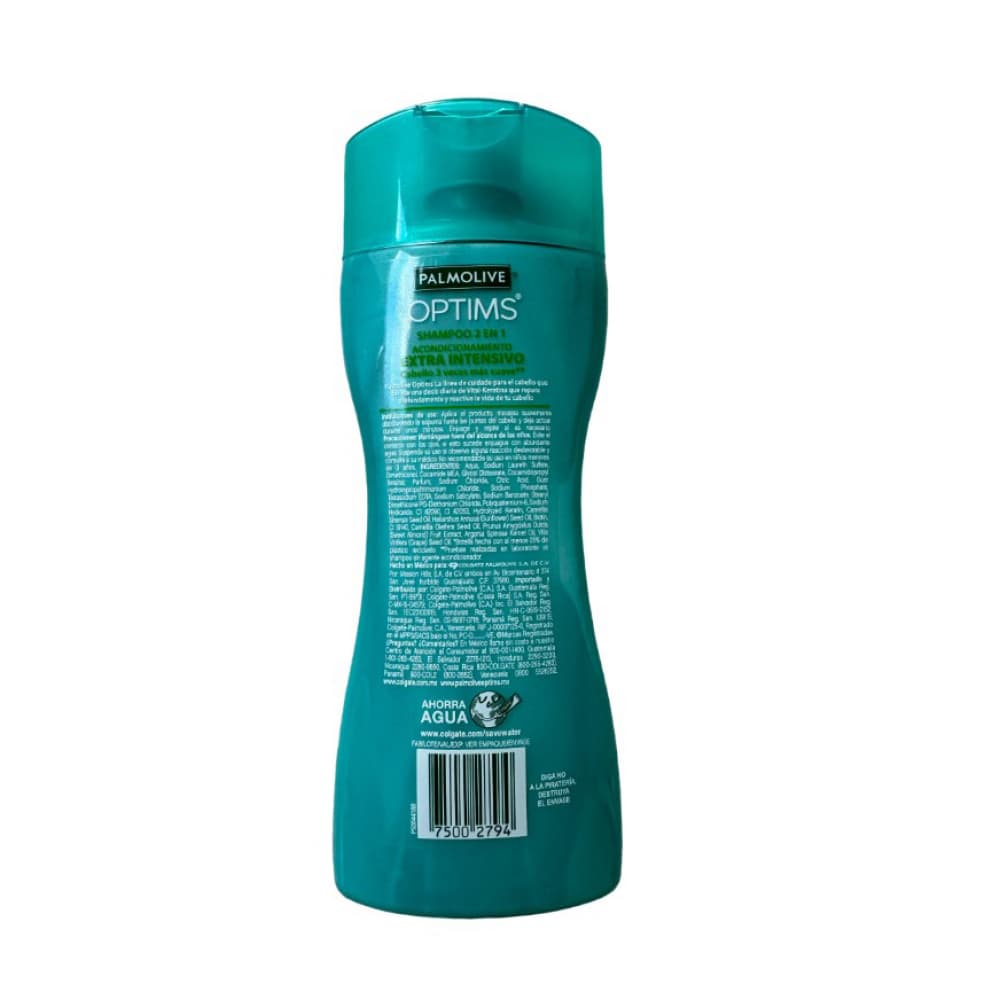 Champú 2 en 1 acondicionamiento extra intensivo Palmolive Optims (200 ml) - Miniatura 2