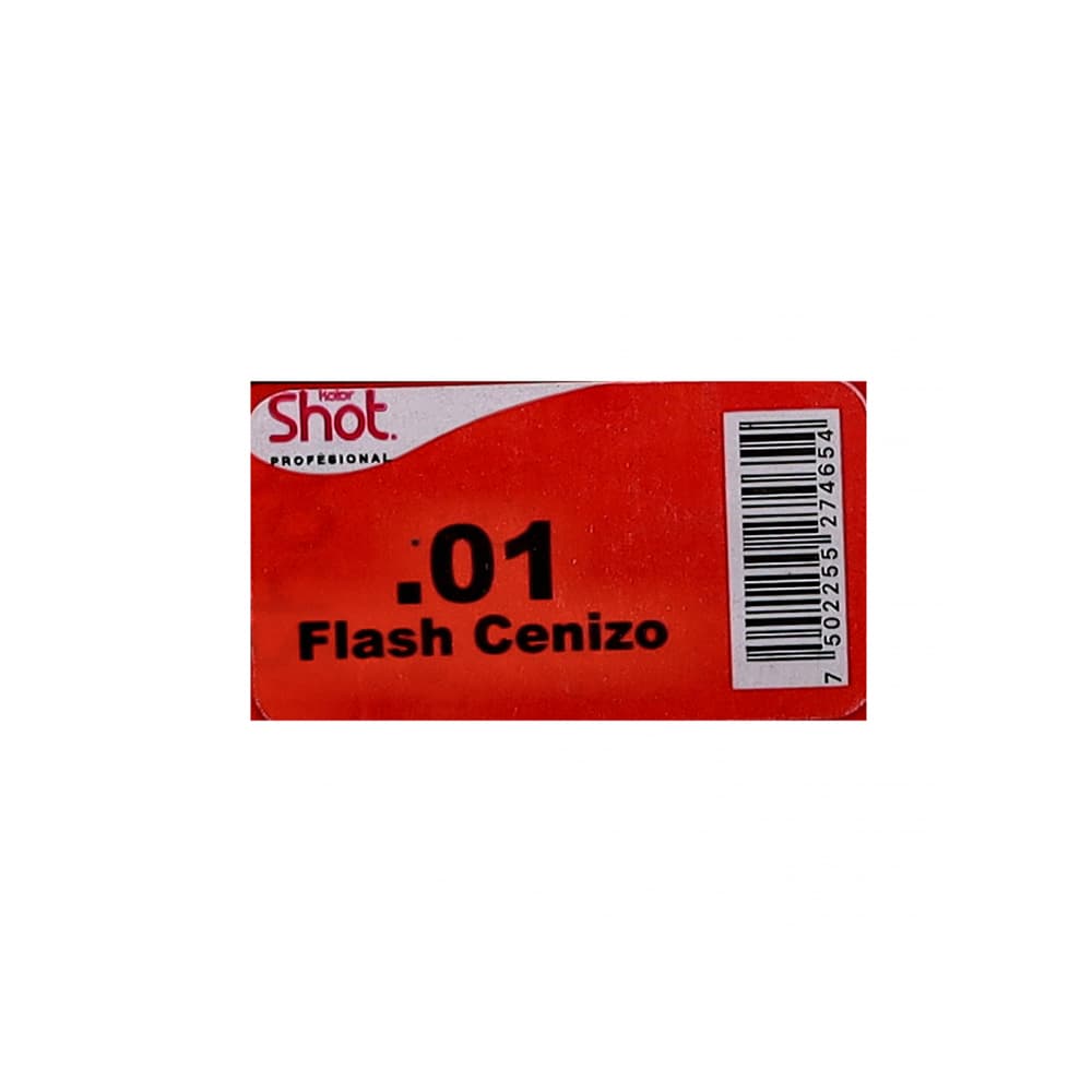 Tinte en crema flash cenizo .01 Kolor Shot (90 g / 3.17 oz) - Miniatura 6