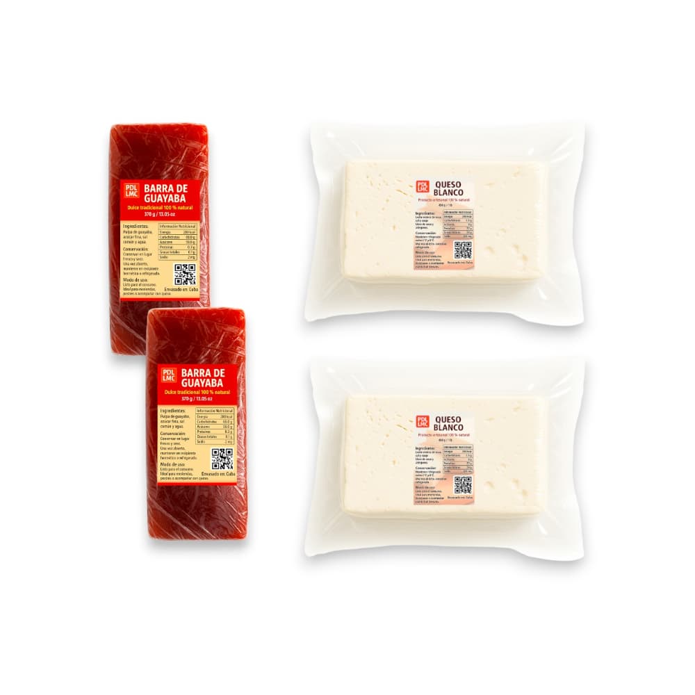 Barra de guayaba + Queso blanco - Miniatura 1