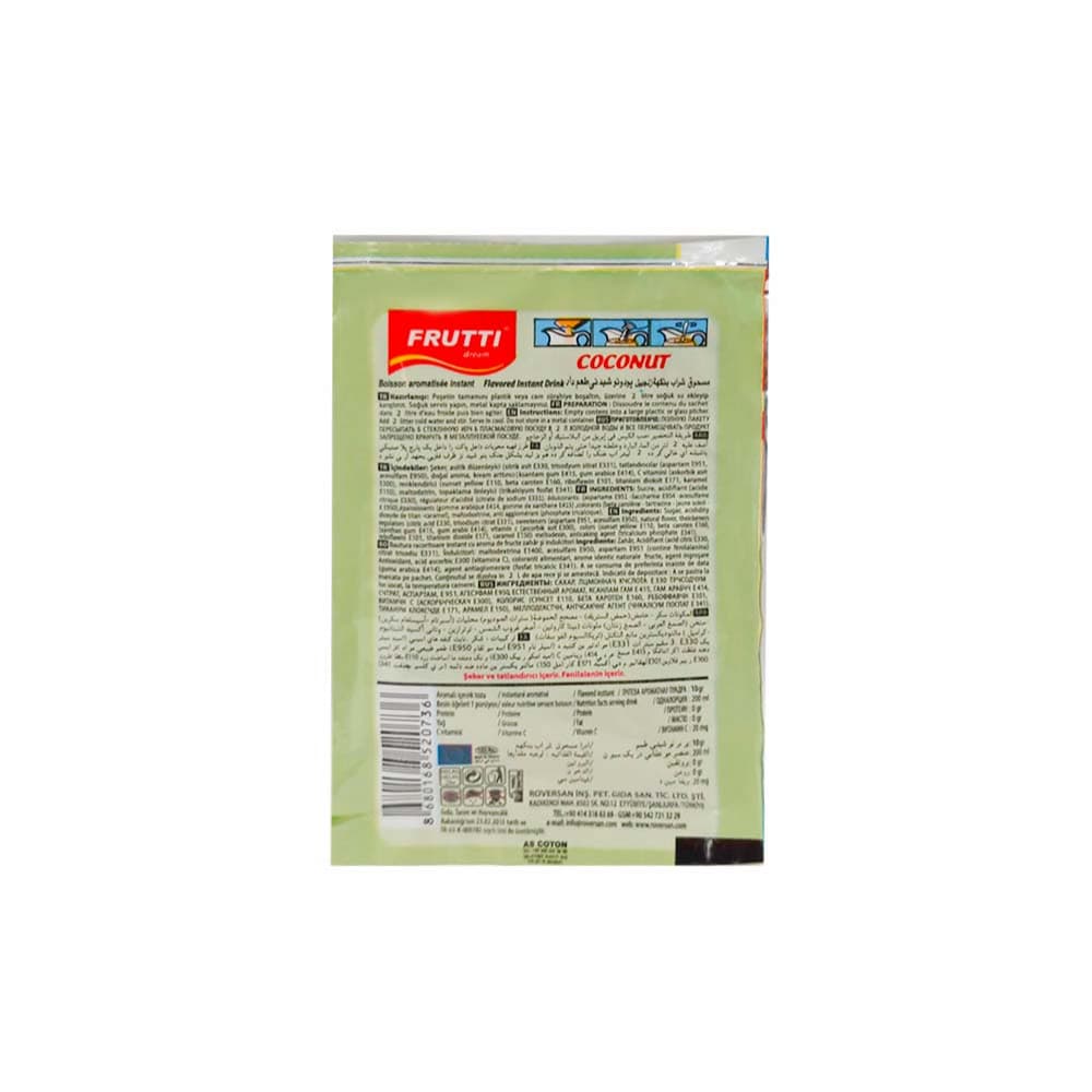Refresco instantáneo sabor coco Frutti Dream (10 g) - Miniatura 2