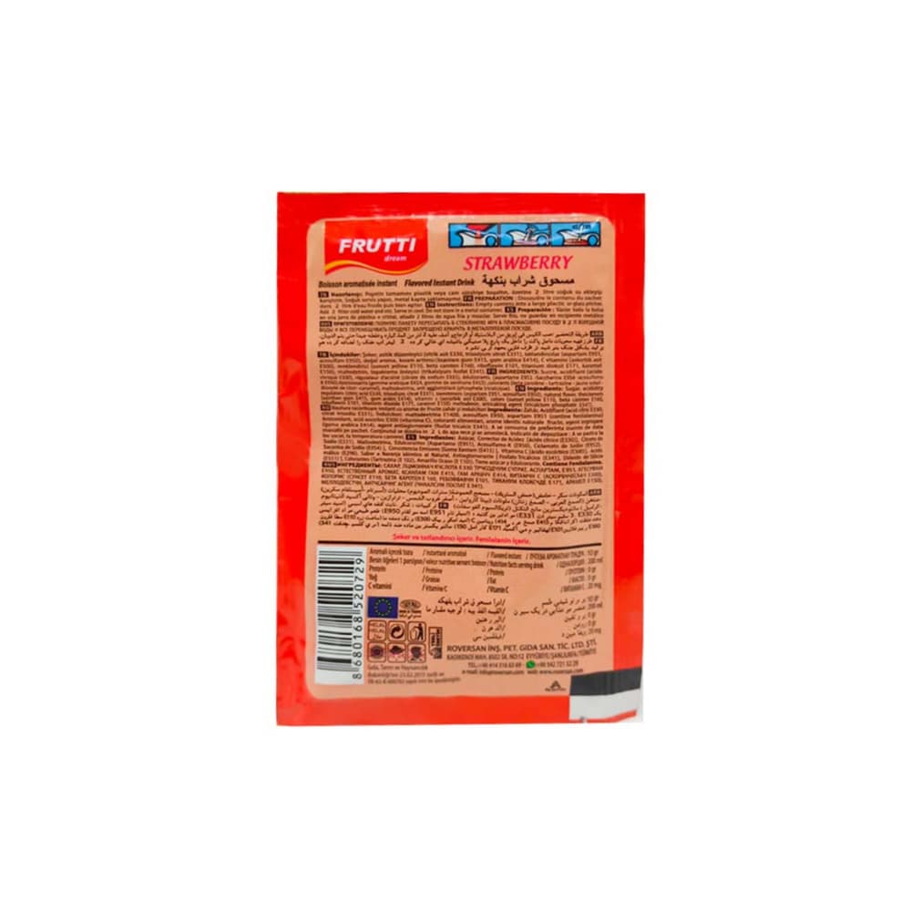 Refresco instantáneo sabor fresa Frutti Dream (10 g) - Miniatura 2