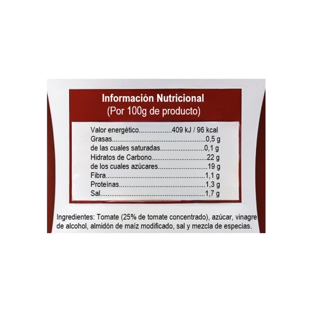 Ketchup Vivó (340 g / 11.99 oz) - Miniatura 3