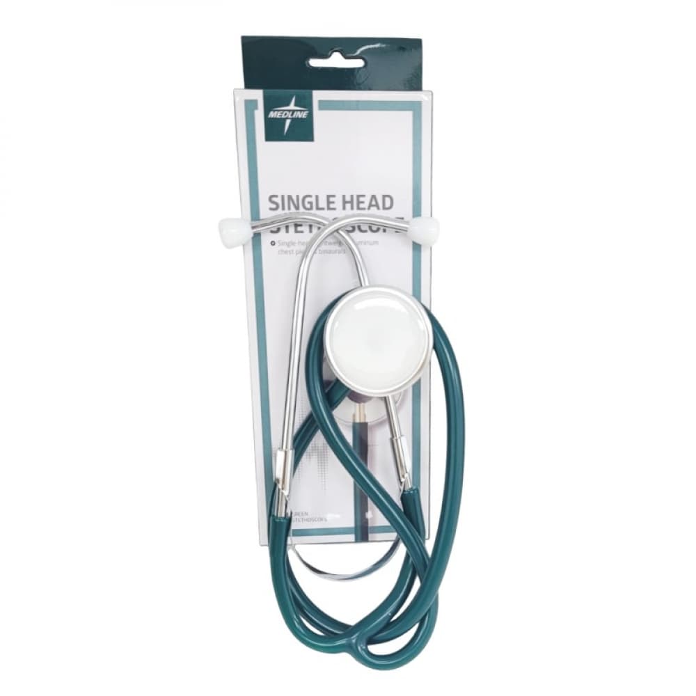 Estetoscopio de un solo cabezal. Verde - Imagen 1