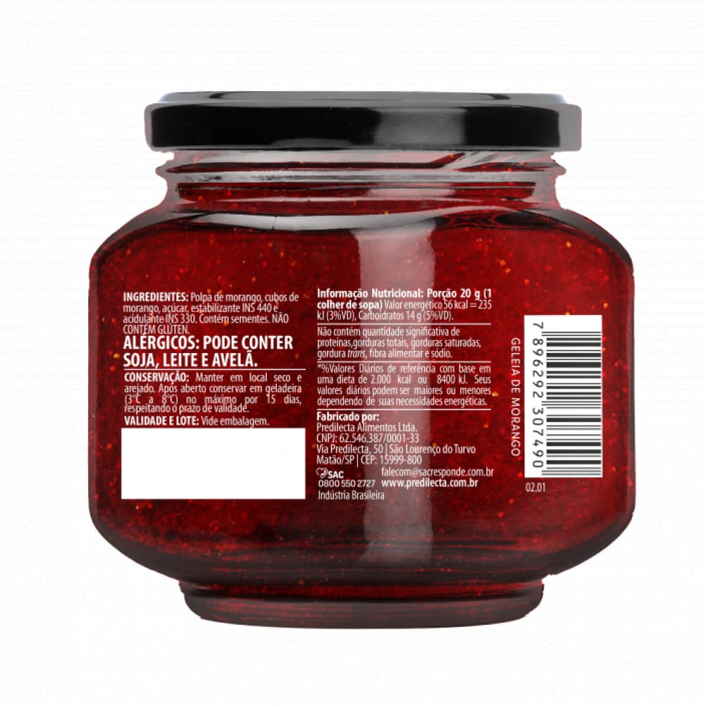 Jalea de fresa Predilecta (320 g / 11.3 oz) - Miniatura 3
