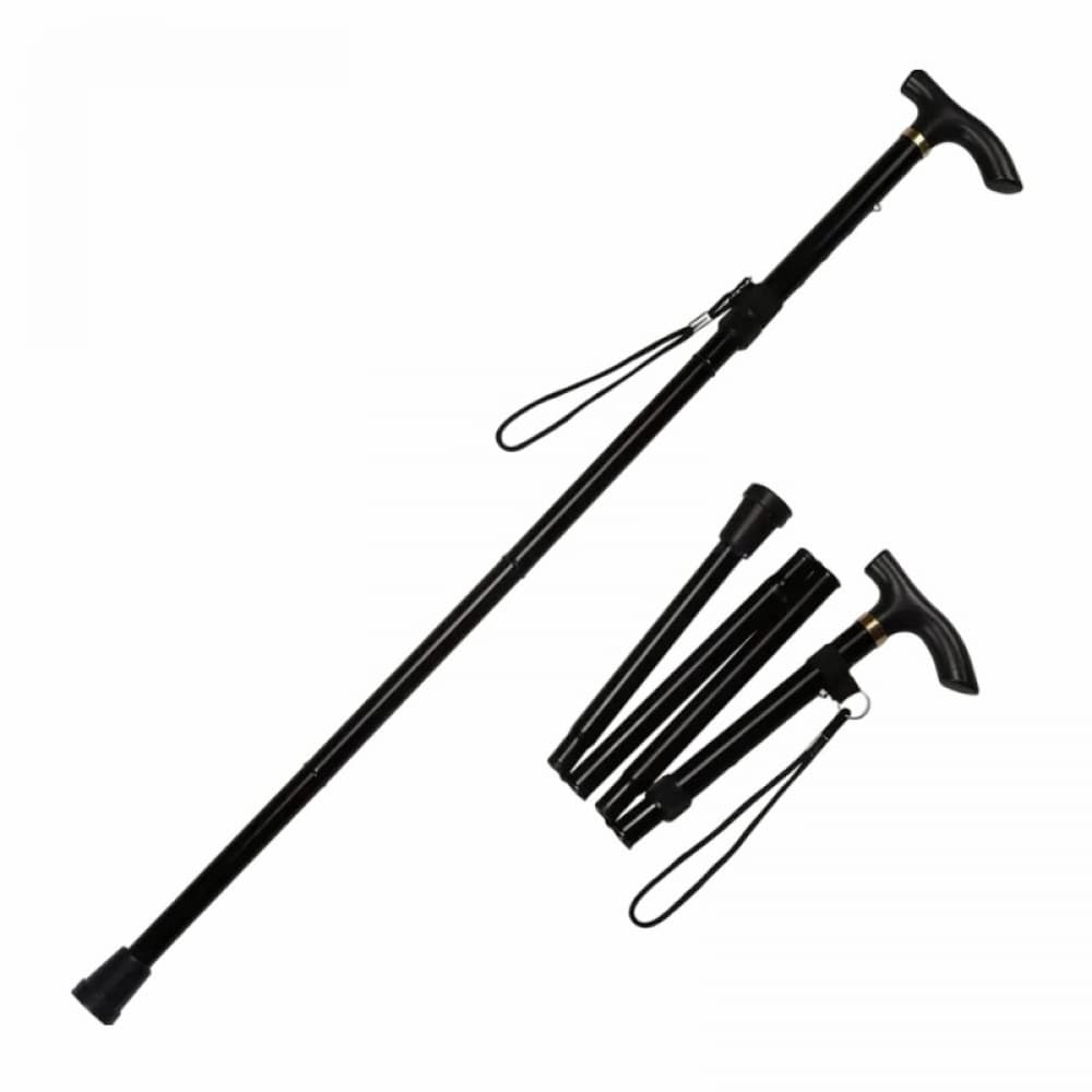 Bastón plegable de aluminio - Imagen 1
