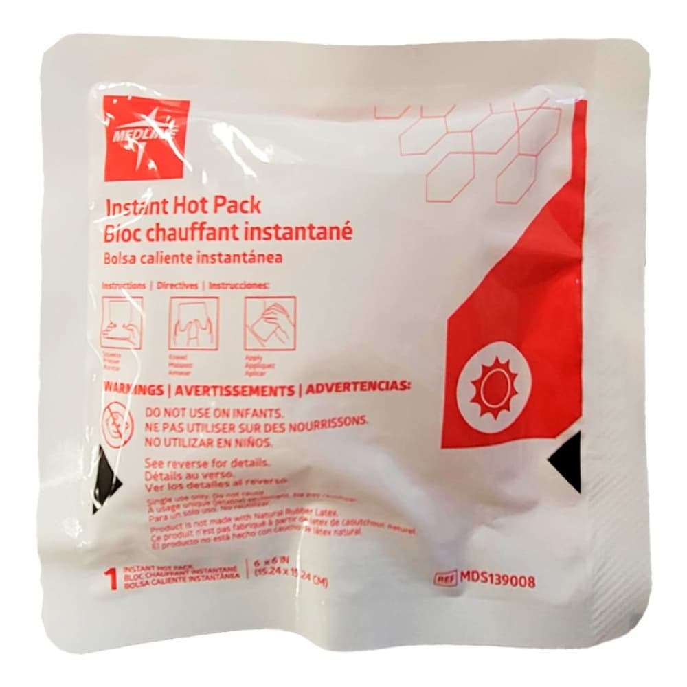 Bolsa caliente instantánea 15.24 cm x 15.24 cm Medline - Imagen 1
