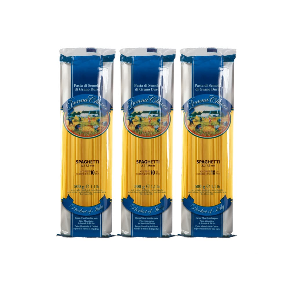 Espaguetis No.9 Donna Chiara (3 x 500 g / 1.1lb) - Imagen 1