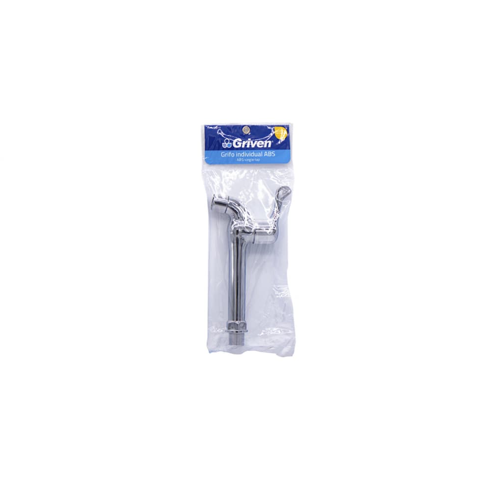 Grifo individual de ABS cromado para vertedero Griven - Imagen 1