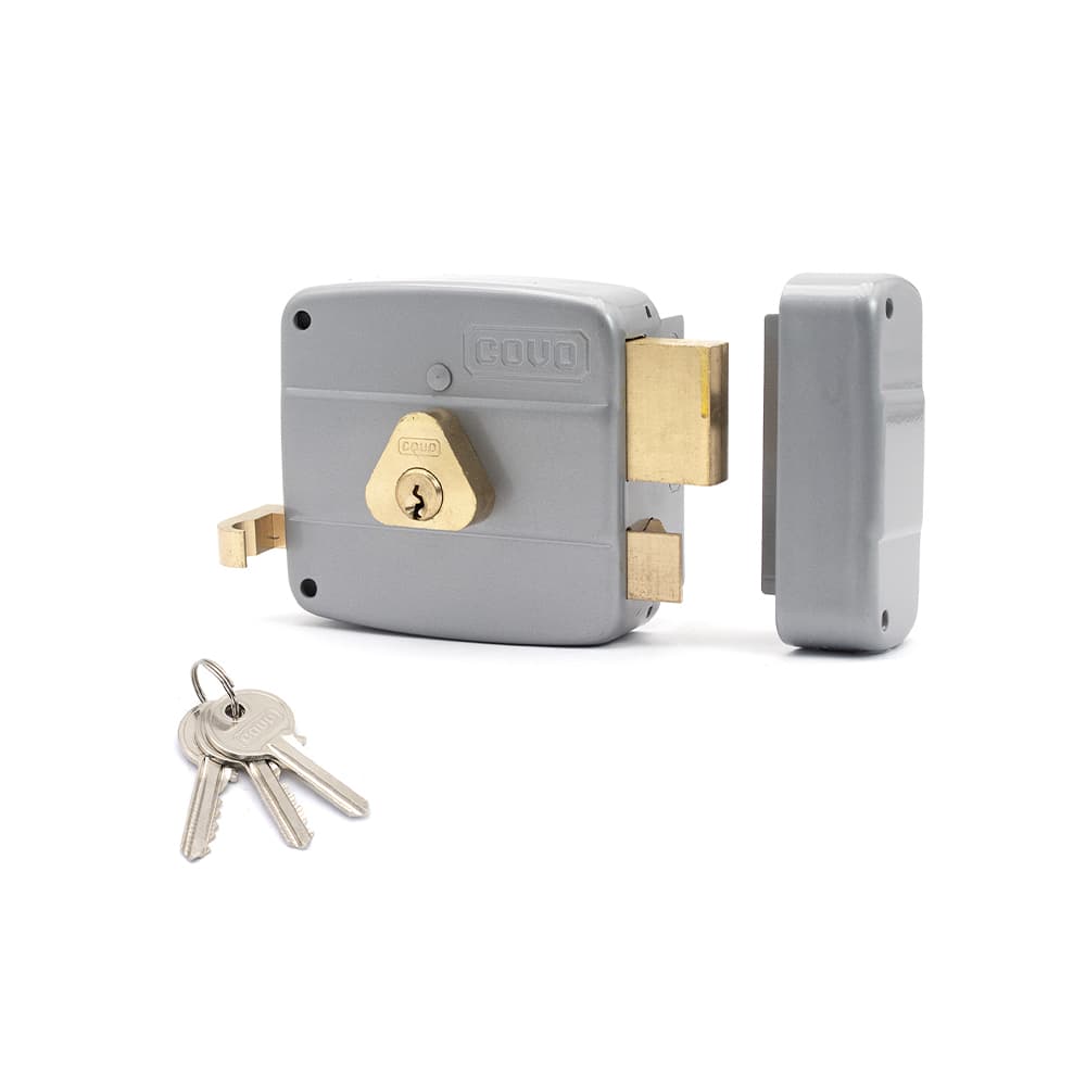 Cerradura de sobreponer con pasador a la derecha Covo - Imagen 1