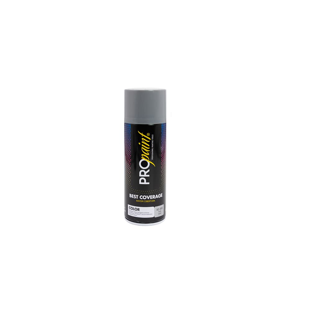 Pintura en aerosol color plata Pro Paint (400 ml) - Imagen 1