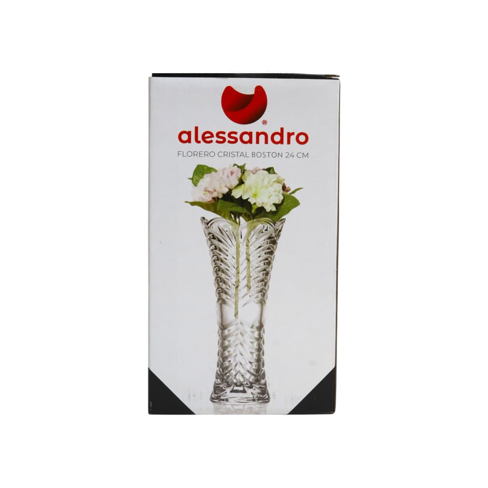 Florero de cristal Boston 24 cm Alessandro - Miniatura 3
