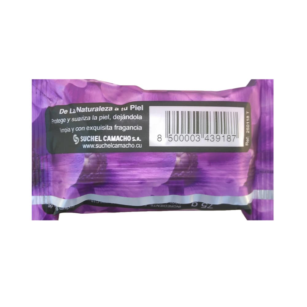 Jabón de tocador con aroma floral violetas Natural S&C (75 g / 2.64 oz) - Miniatura 3