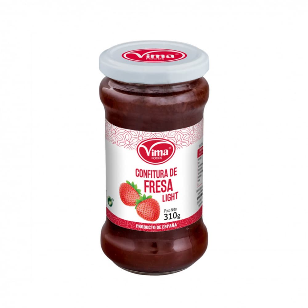 Confitura de fresa light Vima Foods (310 g / 10.93 oz) - Imagen 1