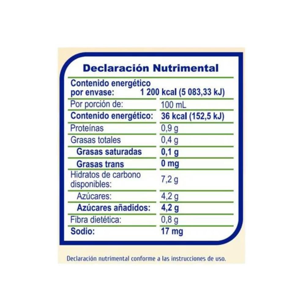 Avena en polvo sabor capuchino Bueno (400 g / 14.1 oz) - Miniatura 3