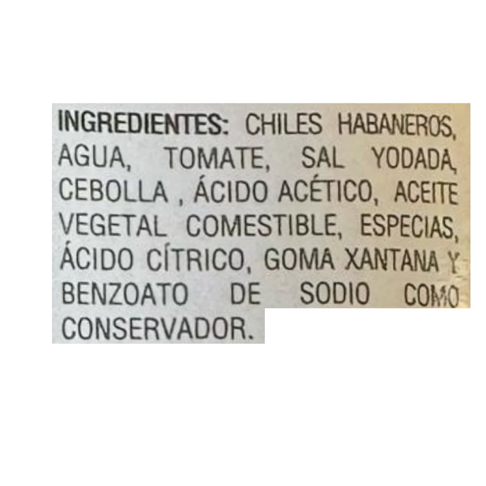 Salsa extra picante kutbil-ik de chile habanero El Yucateco (150 ml) - Miniatura 3