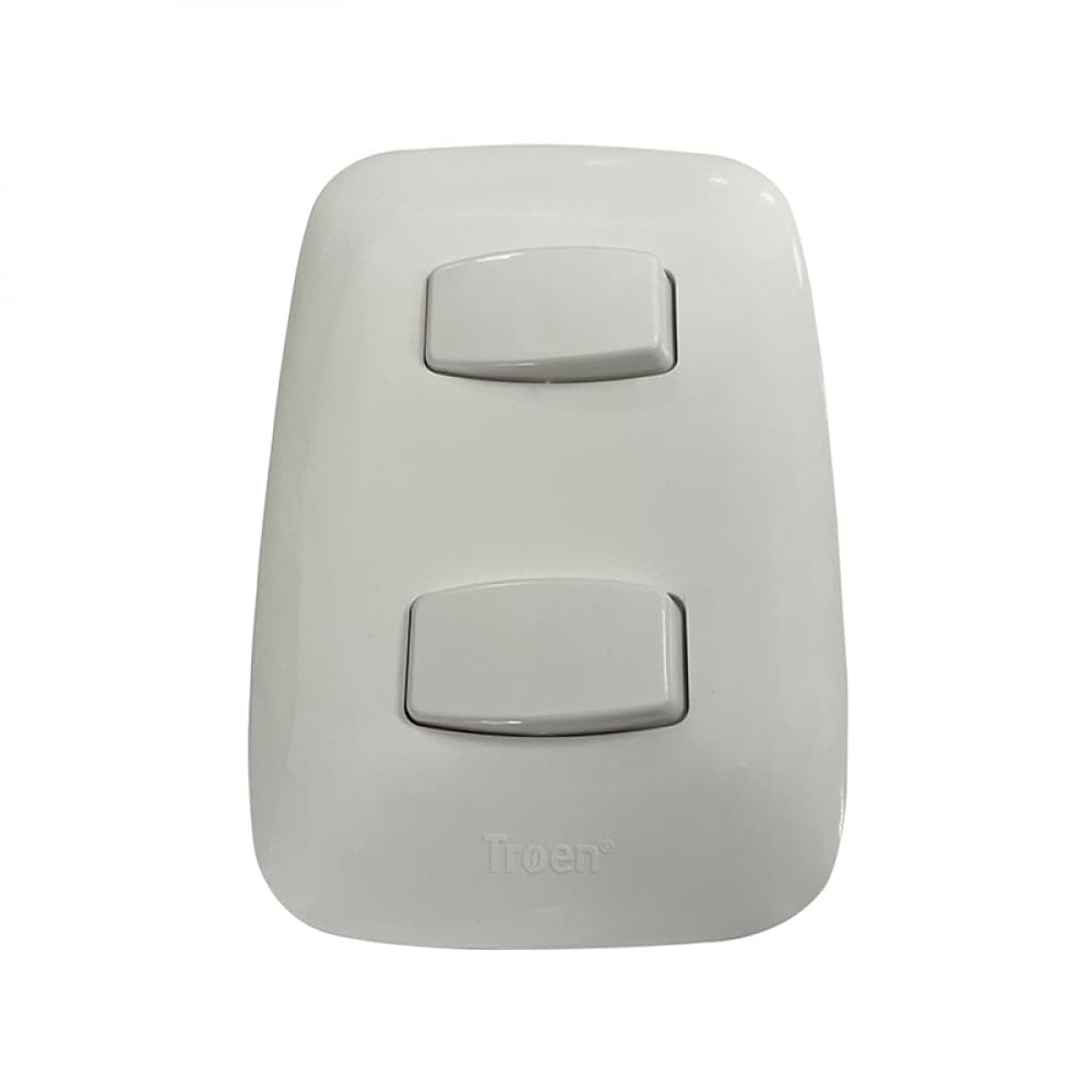 Interruptor doble de 10 A Troen - Miniatura 2