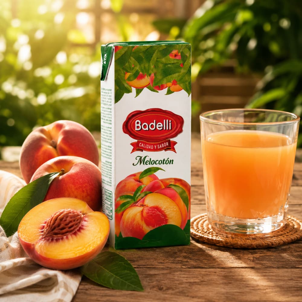 Jugo de melocotón Badelli (200 ml) - Miniatura 5