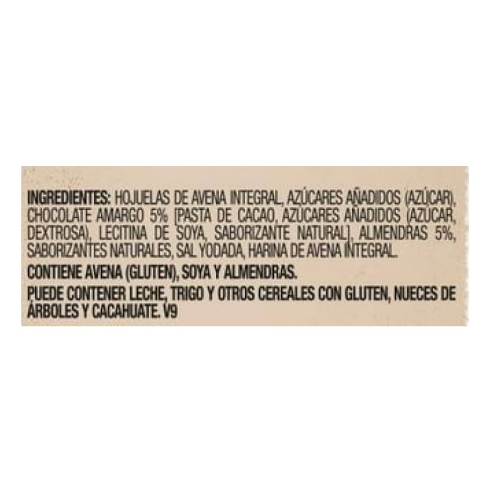 Avena integral instantanea sabor chocoalmendra Quaker (40 g / 1.41 oz) - Miniatura 3
