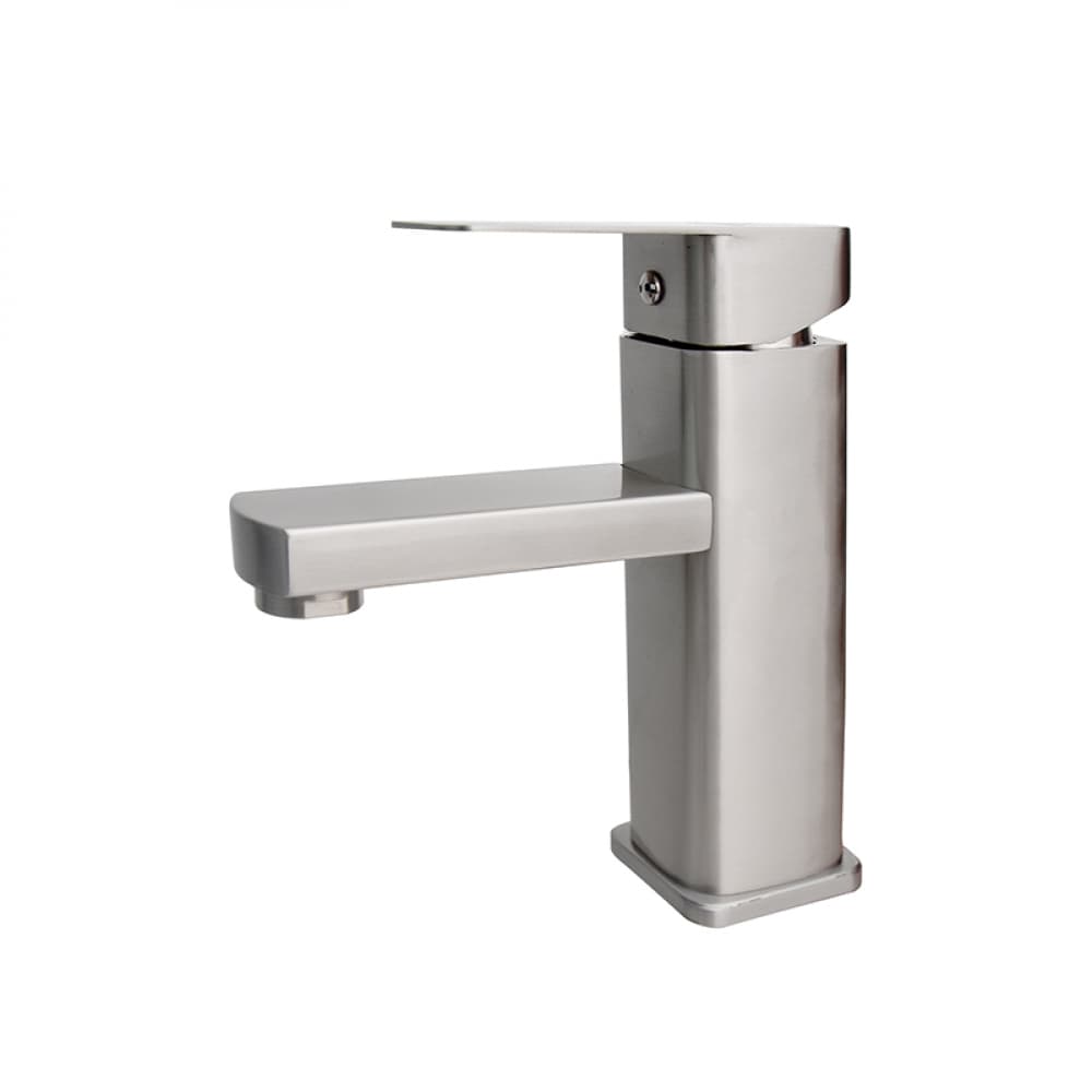 Grifo monomando mezclador para lavamanos con diseño cuadrado Griven - Miniatura 2