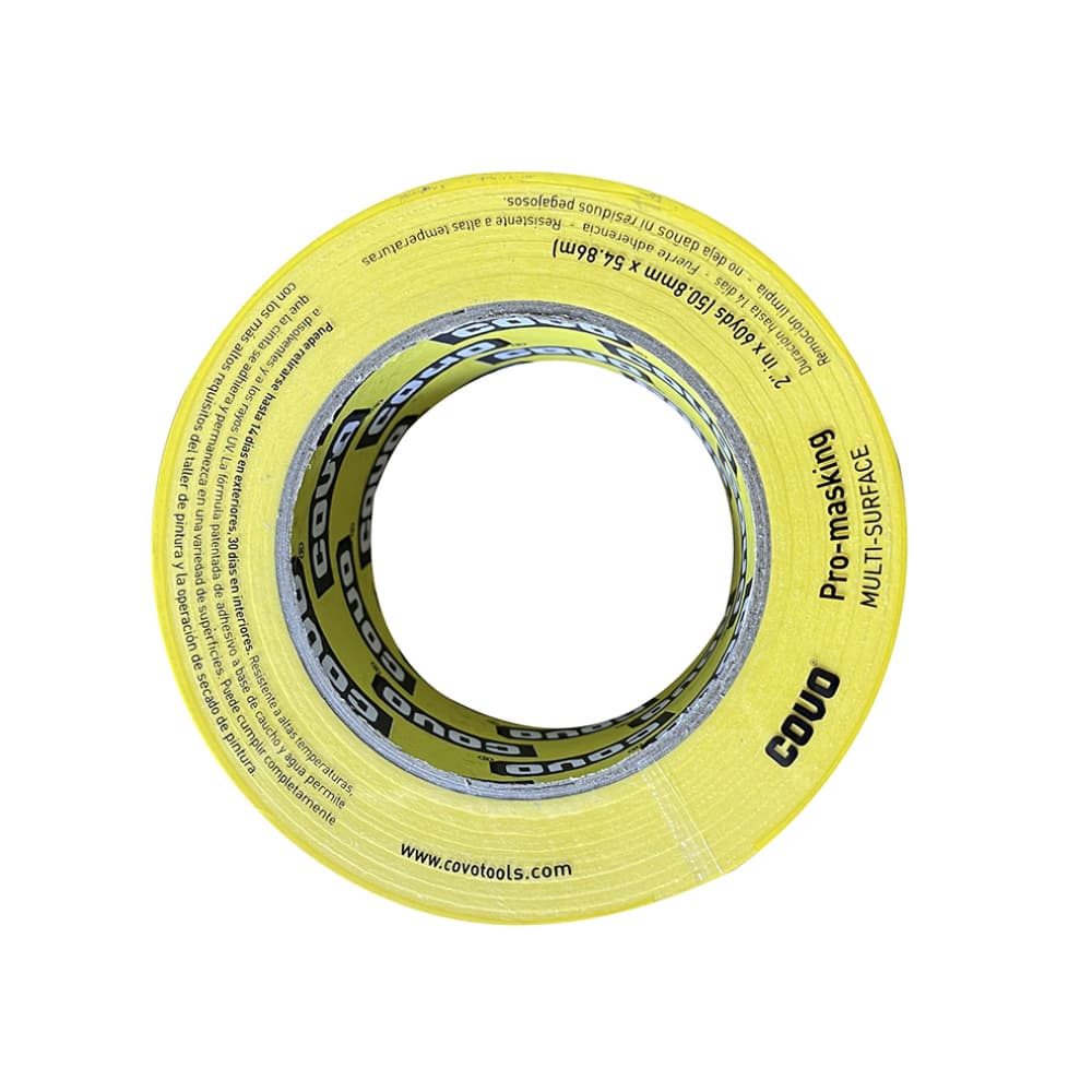 Cinta adhesiva para enmascarar de 2" Covo - Miniatura 3