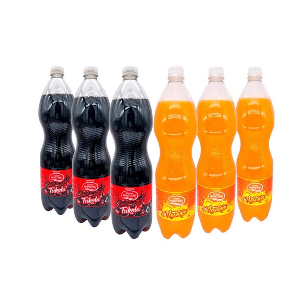 Refresco tukola + Refresco sabor naranja - Imagen 1