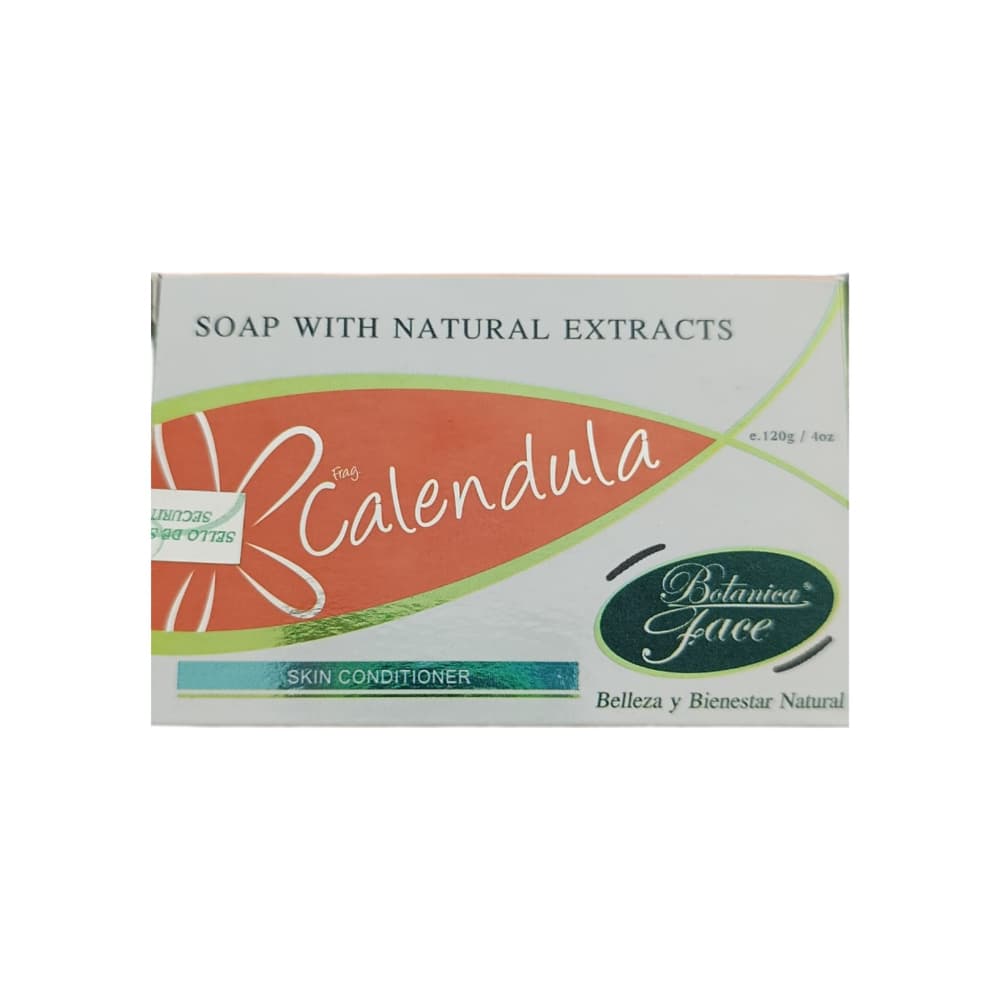Jabón con extractos naturales fragancia caléndula Botánica Face (120 g / 4 oz) - Imagen 1