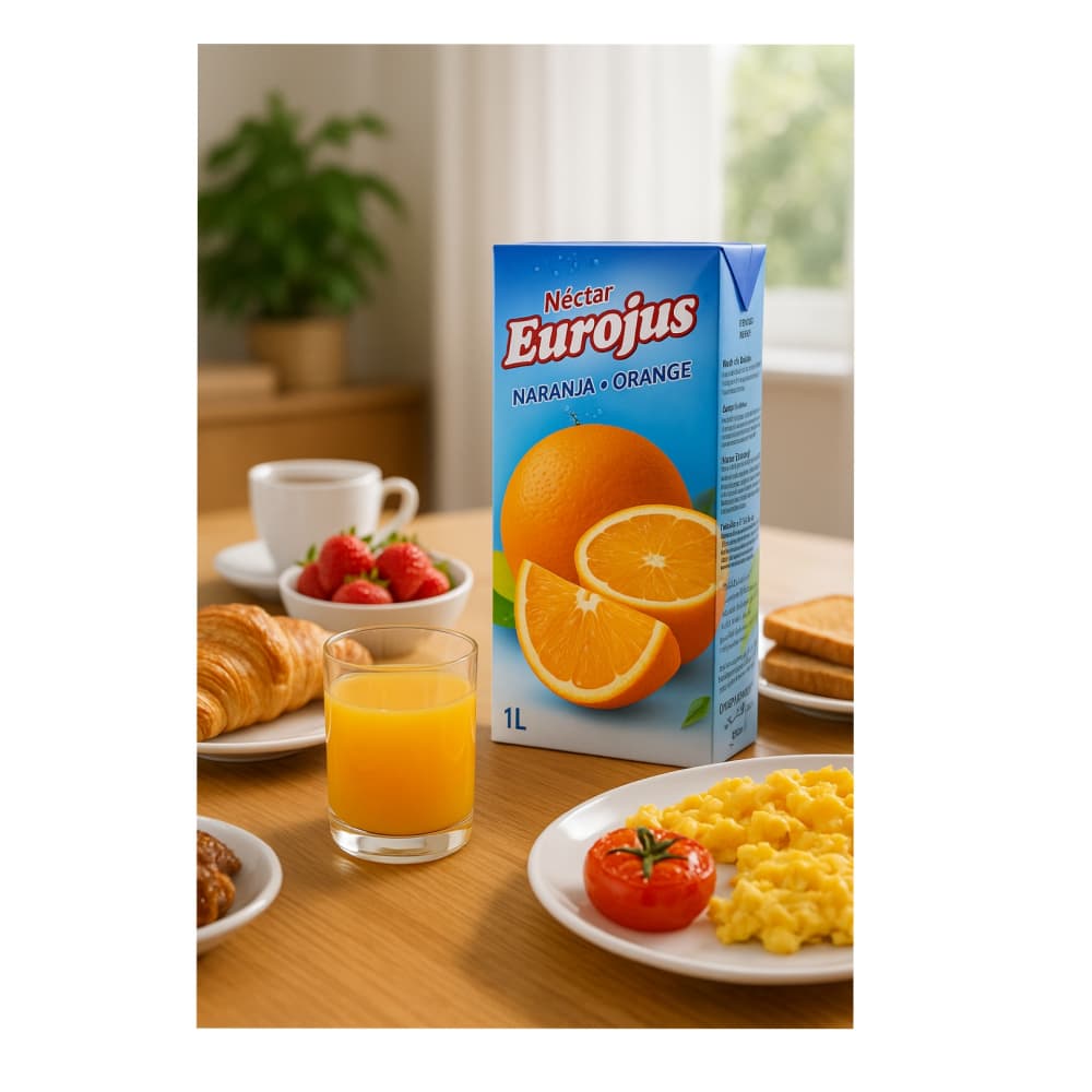 Néctar de naranja Eurojus (1 L) - Miniatura 2