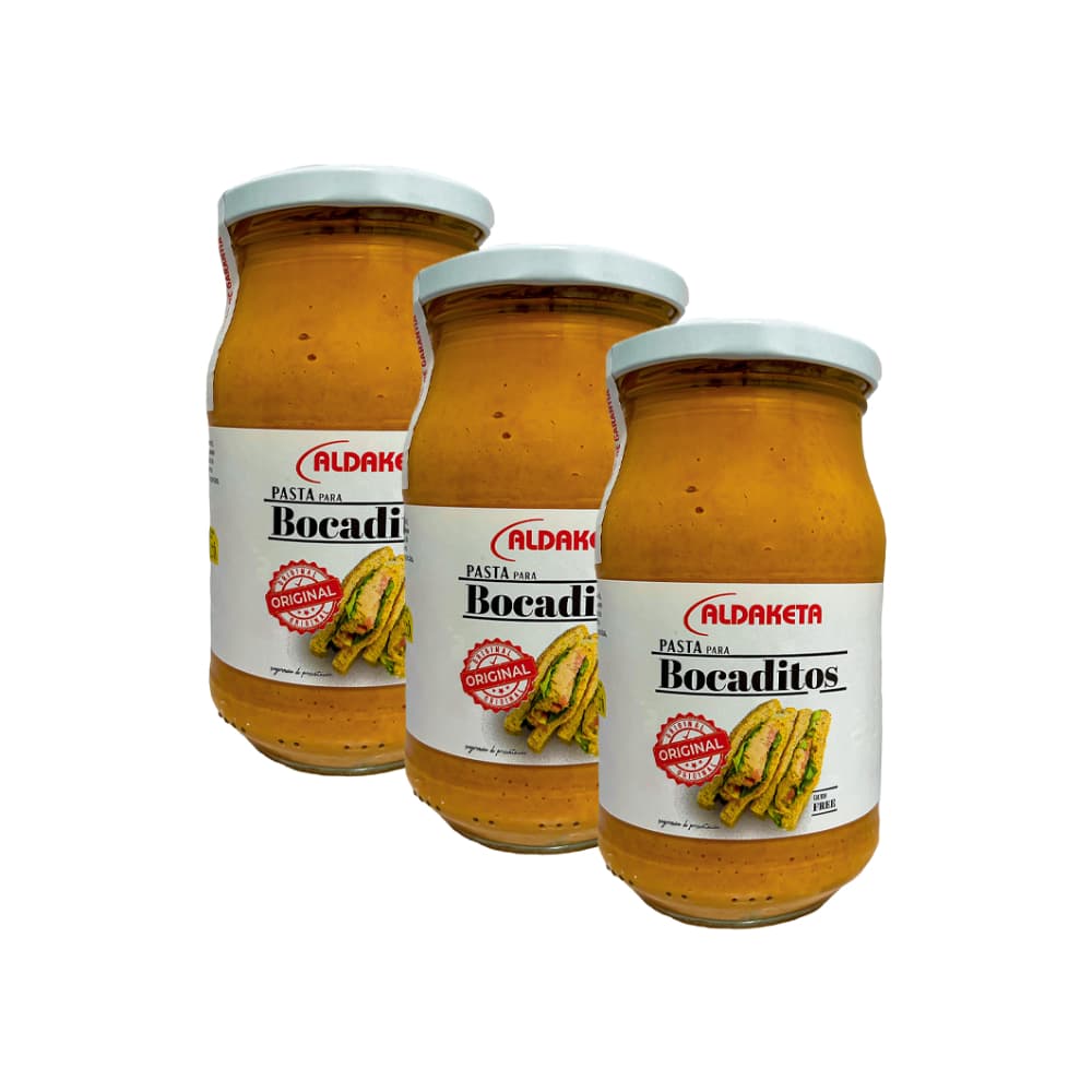 Pasta para bocaditos (3 x 465 ml) - Imagen 1