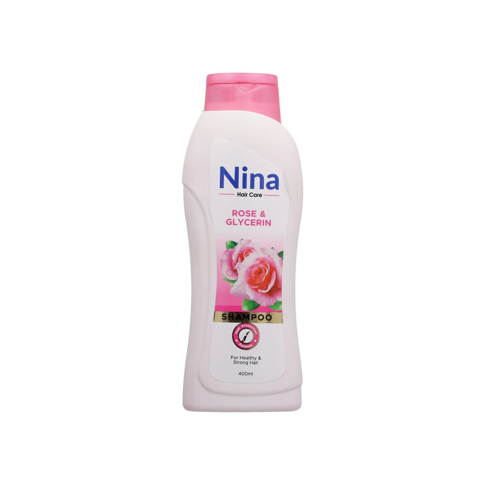 Champú de rosa y glicerina Nina (400 ml) - Miniatura 3