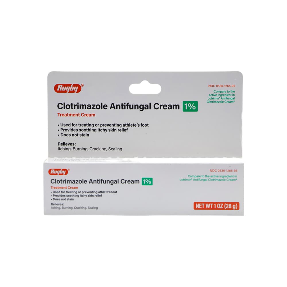 Clotrimazol 1% crema antifúngica Rugby (28 g / 1 oz) - Miniatura 4