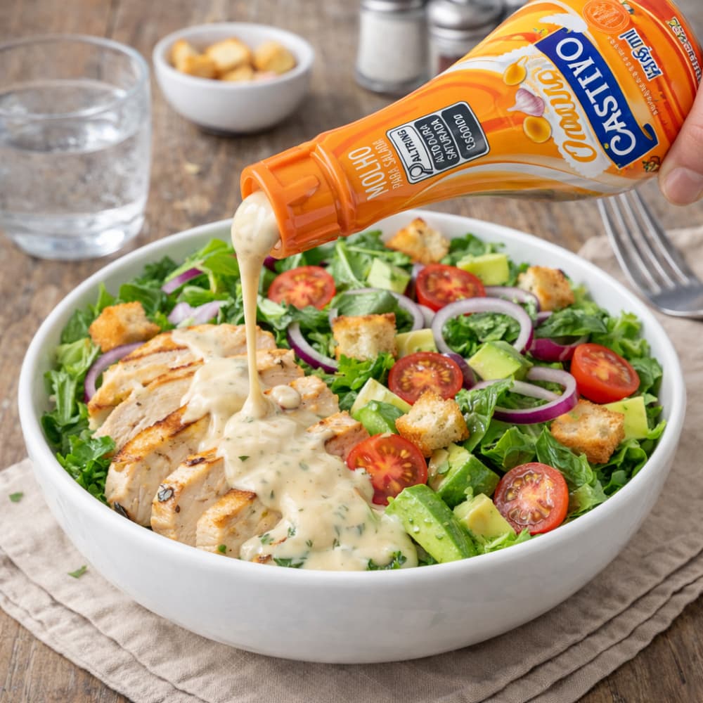 Salsa para ensalada caseiro Castelo (236 ml) - Miniatura 5